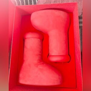 MSCHF BIG RED BOOTS size 10